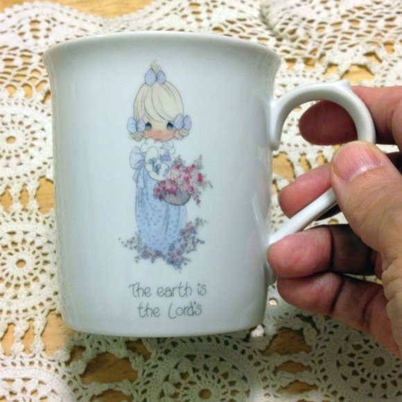 Vintage Precious Moments Christian Coffee Cup - Picture 1 of 7